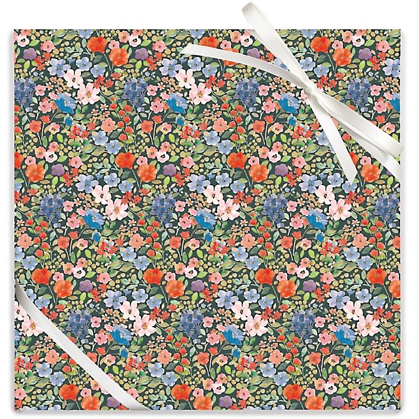10' Retro Flower Stone Wrapping Paper – The Paper Store and More