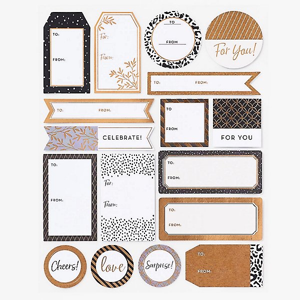 Striped Printable Gift Tags Volume 1 – To Simply Inspire