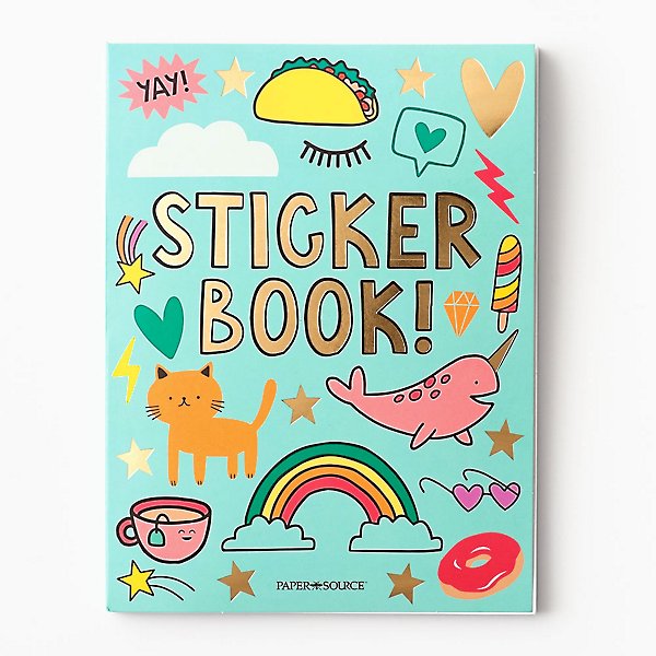 My Stickers Collecting Album: The Perfect Blank Sticker Book For