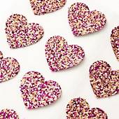 Heart or Star Hot Pink Glitter Stickers – Mum Supplies.com