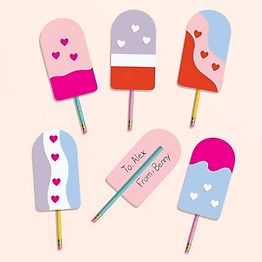 Valentine's Day Craft Kit Make-Your-Own Ice Cream Cones – Lovepop