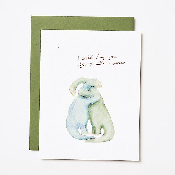 Million Year Hug | Greeting Card Million Year Hug | Greeting Card