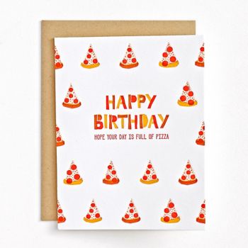 Pizza Birthday Card | Paper Source