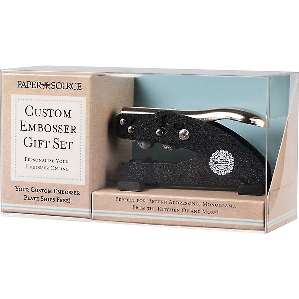 Custom Embosser Gift Set