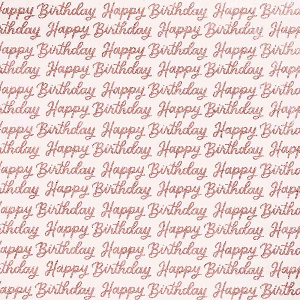 Gift Wrapping Paper Pink 4 SHEETS TOP QUALITY FREE P&P  Happy Birthday 