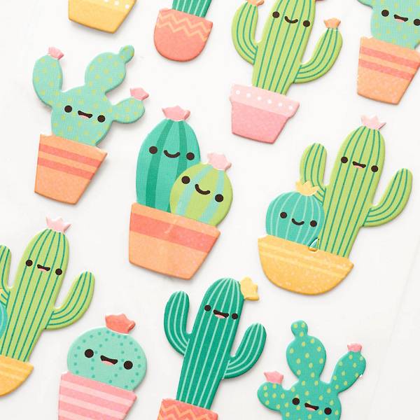 Plant Happy Face Stickers.
