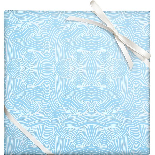  NEBURORA Assorted Blue Gift Wrap Paper Set 60 Sheets