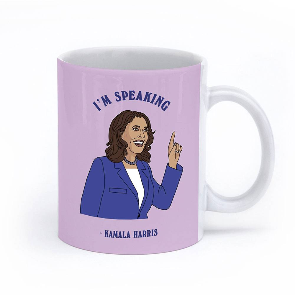 Details about   I'm Speaking Kamala Harris Coffee Mug Gift Perfect Gift for Female Empowermen... 