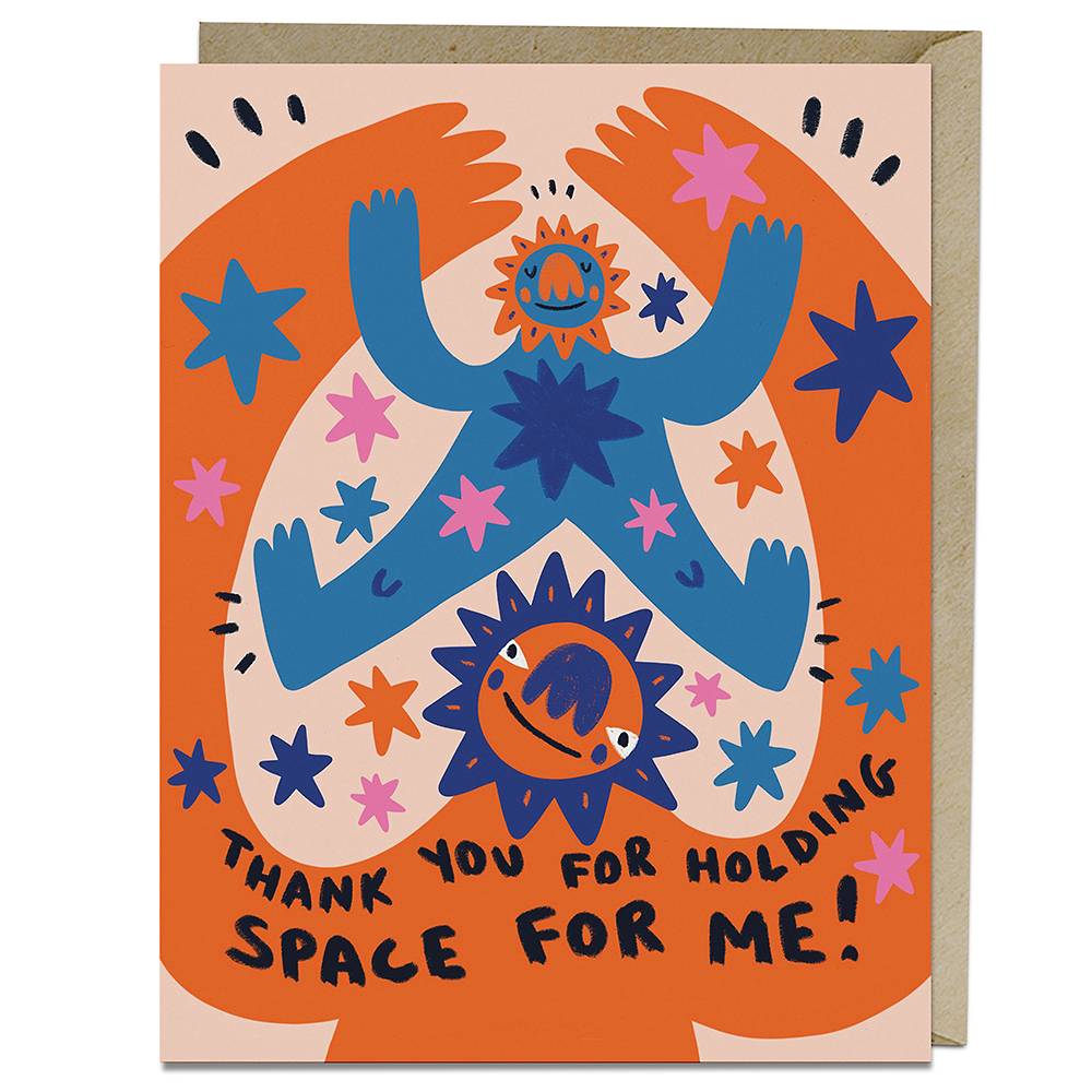Holding Space Friendship Greeting Card