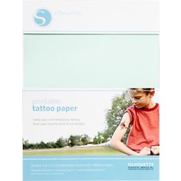 Tattoo paper: a Silhouette print and cut project » Smart Silhouette