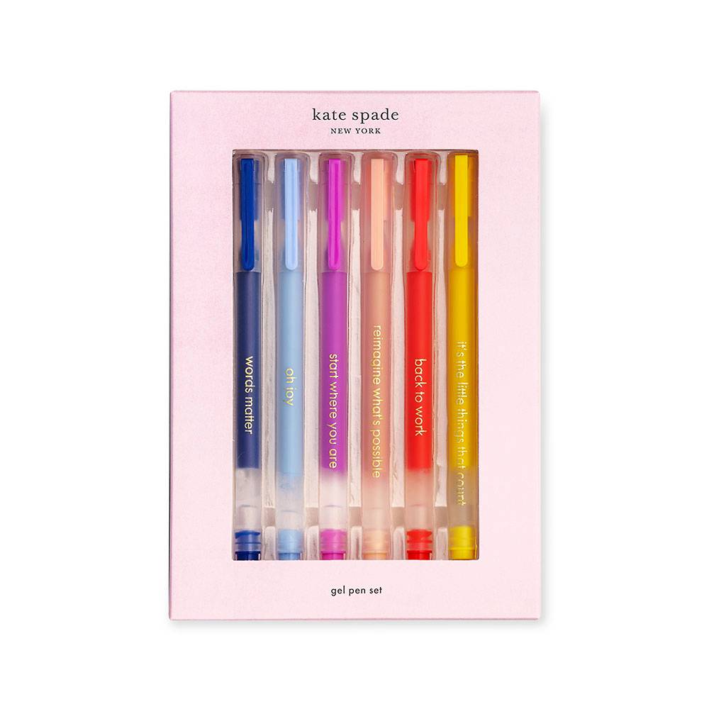 Color Luxe Colored Gel Pens - Set of 12 – Sapori Stationery