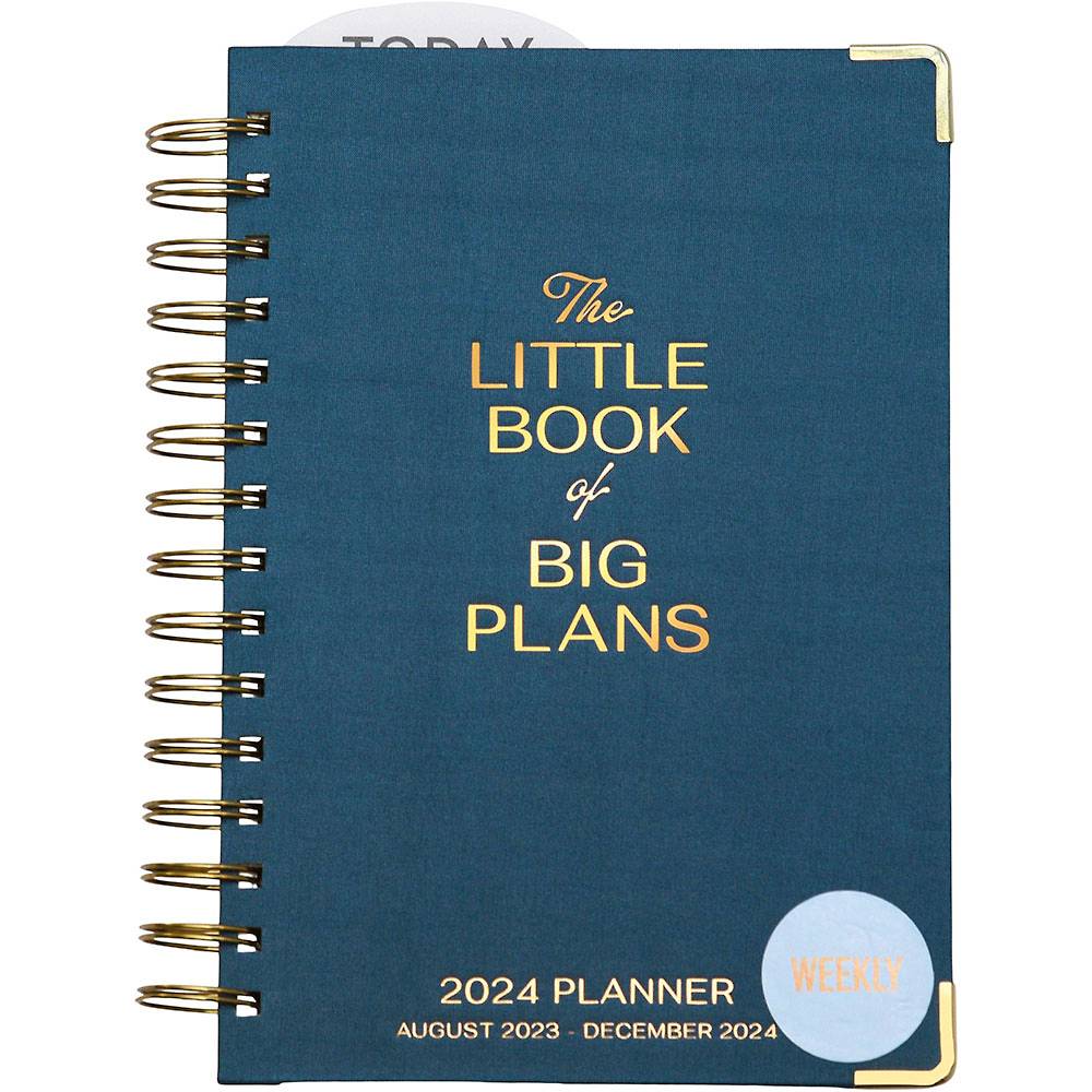 2023-2024 Little Book Of Big Plans Weekly Planner