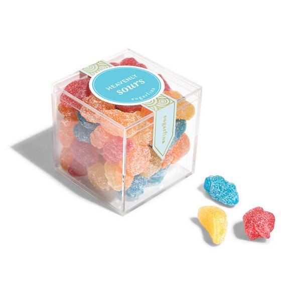Dusted with tart sugar crystals and shaped like heavenly bodies by Sugarfina.