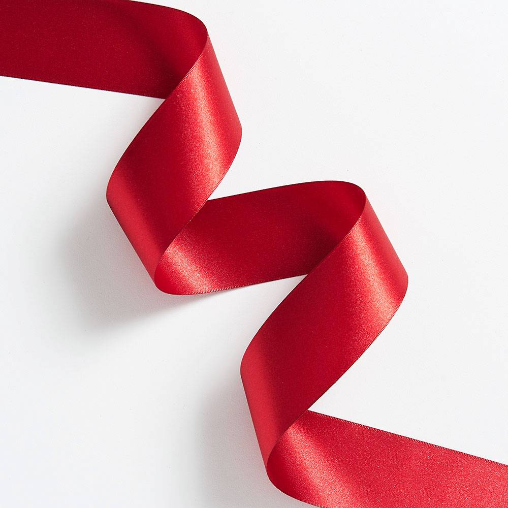 Homeford Outdoor Christmas Velvet Wired Ribbon, 1-1/2-inch, 50-yard, Medium  Red
