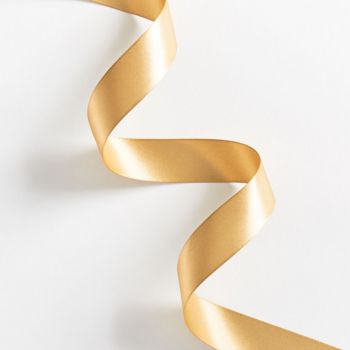 light gold satin ribbon