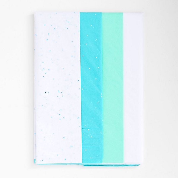 Blue Sparkle Tissue Paper Set