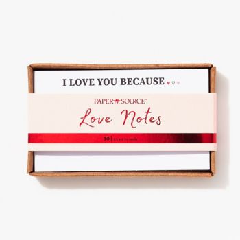 I Love You Because Cards | Paper Source