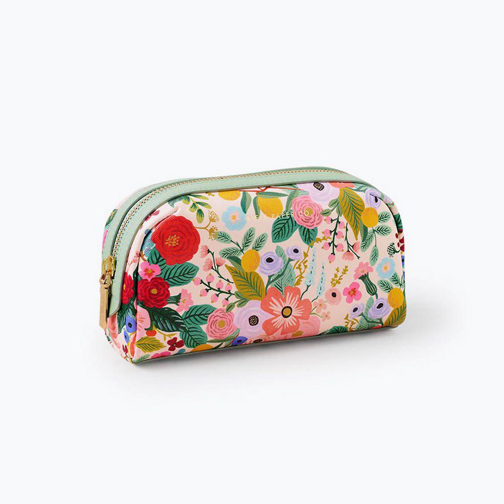  Estee Lauder Red Velveteen Makeup Cosmetics Train Case Travel  Storage Bag : Beauty & Personal Care