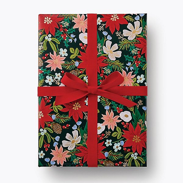 Christmas Wrapping Paper  Boho Christmas Stocking Gift Wrap - Waterleaf  Paper Company