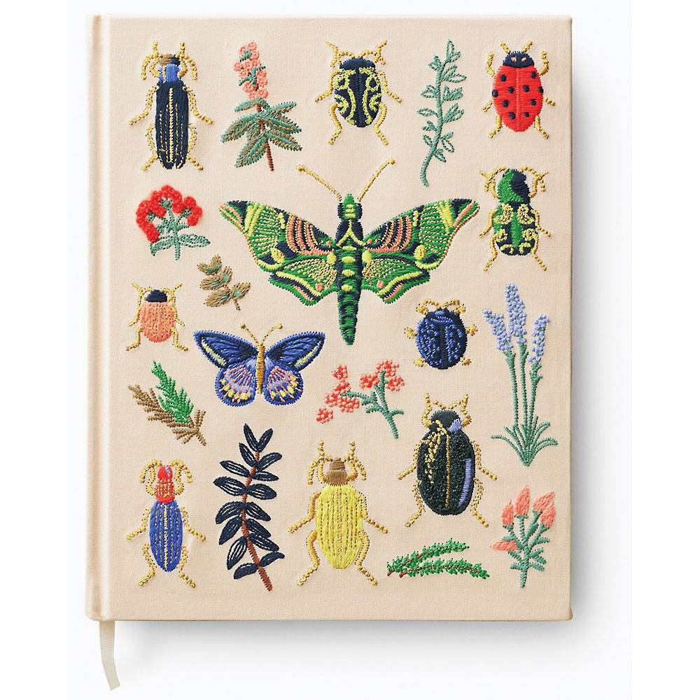 Rifle Paper Co. Curio Embroidered Sketchbook