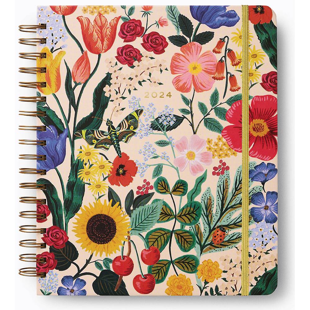 2023-2024 Rifle Paper Co. Blossom Weekly Planner