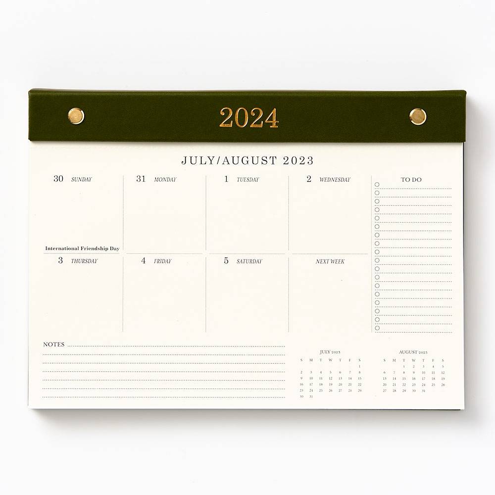 2023-2024 Chicago Avenue Weekly Desk Calendar