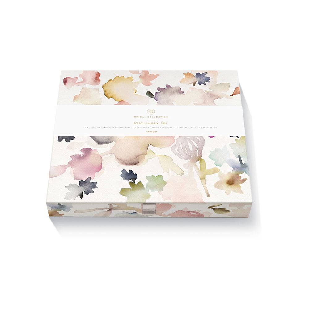 Watercolor Floral Giftable Thank You Card Set