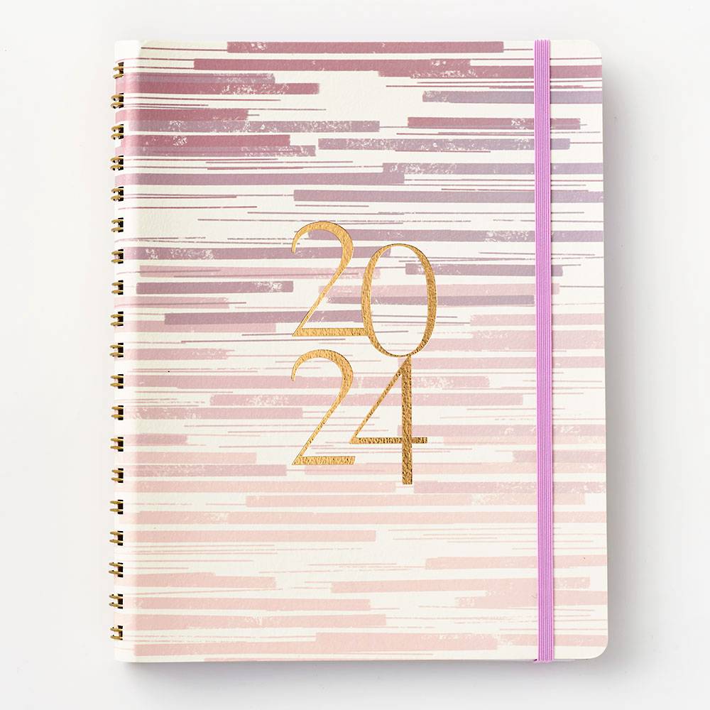 2024 Sophisticated Stripes Weekly Planner