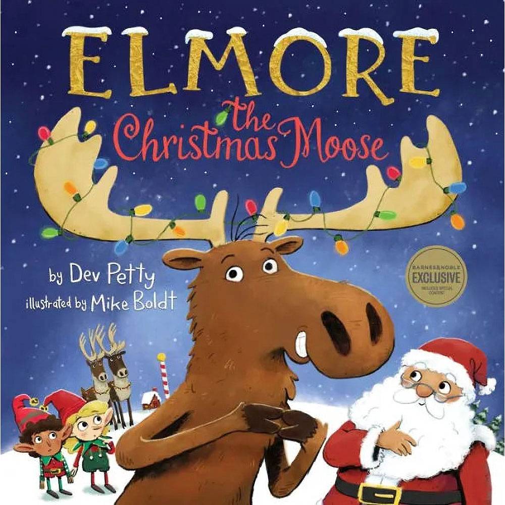 Elmore the Christmas Moose