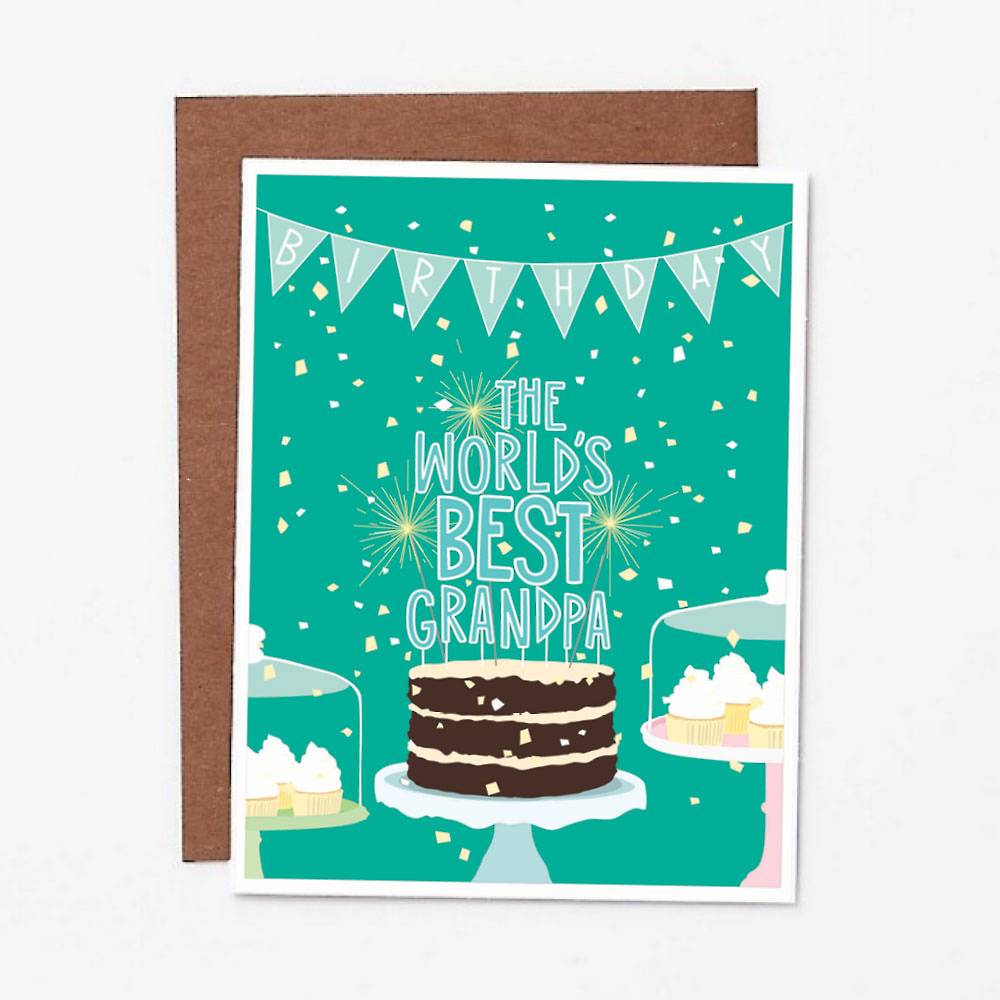 World's Best Grandpa Birthday Card