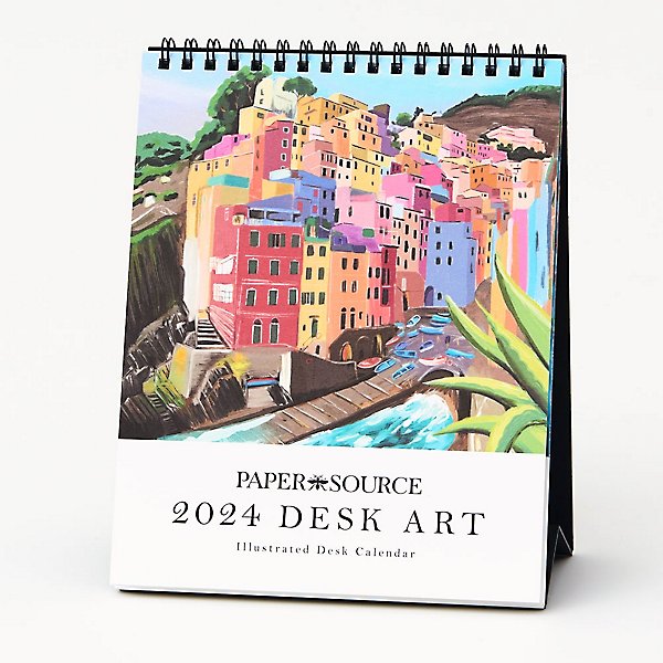 Modèle 2024 Desk Calendar Landscape