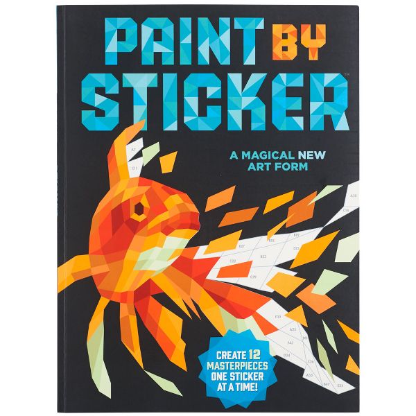 Paint By Stickers Book