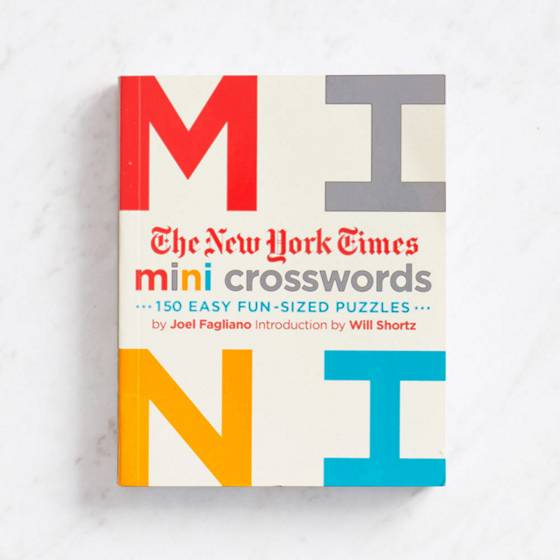 New York Times Mini Crosswords book.