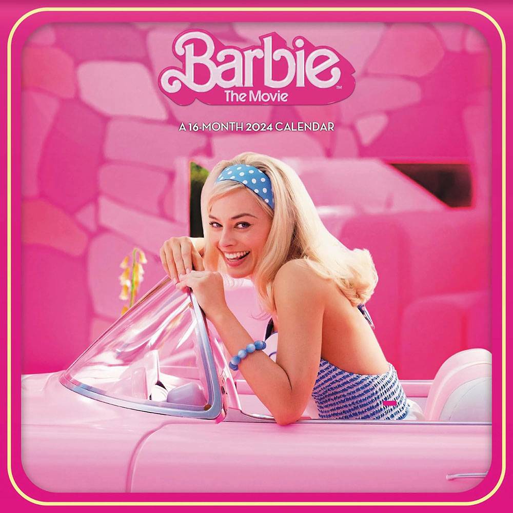2024 Barbie The Movie Wall Calendar
