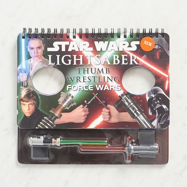 Star Wars Lightsaber Thumb Wrestling Game in a Book