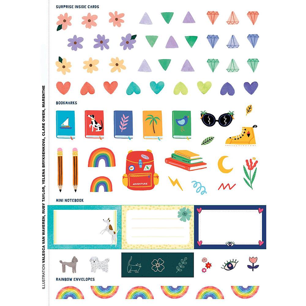 Kids' Book of Sticker Love: Paper Projects to Make & Decorate