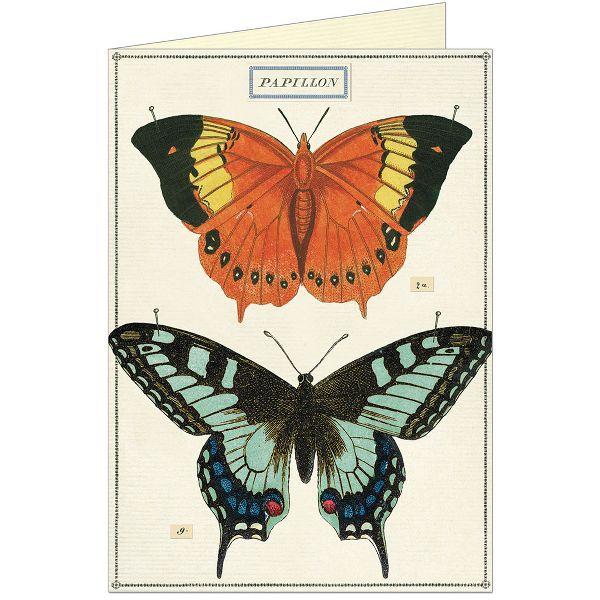 Papillon Greeting Card
