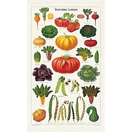 Vegetable Garden Tea Towel | Paper Source