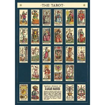 Tarot Flat Wrap & Poster | Paper Source