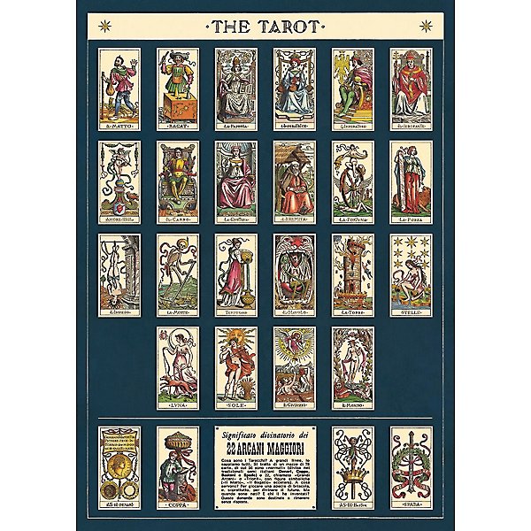 Space Tarot Cards Stickers and Decal Sheets