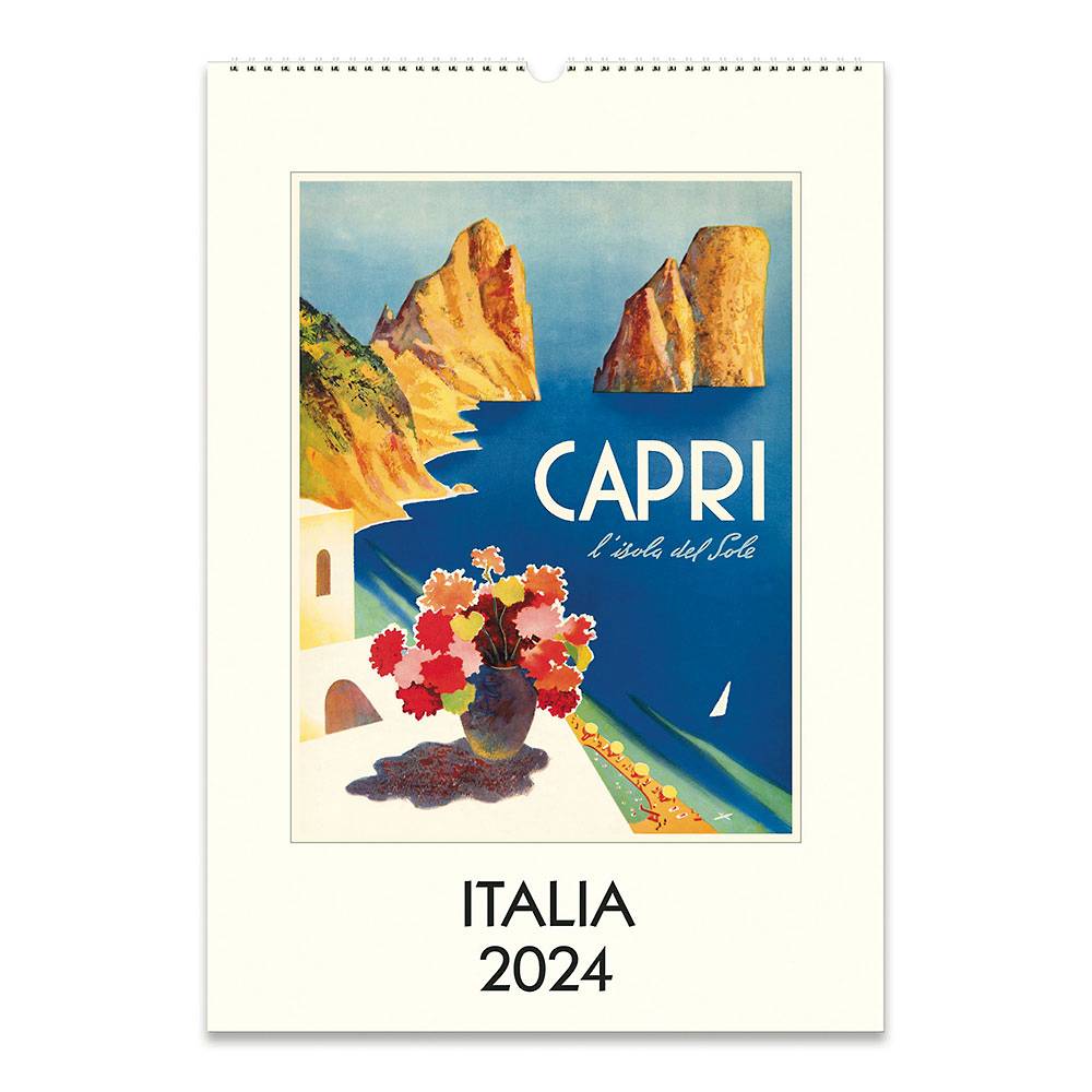 2024 Cavallini & Co. Italia Wall Calendar