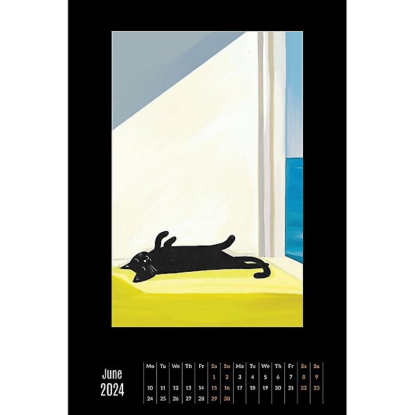 2024 Niaski Cats Wall Calendar