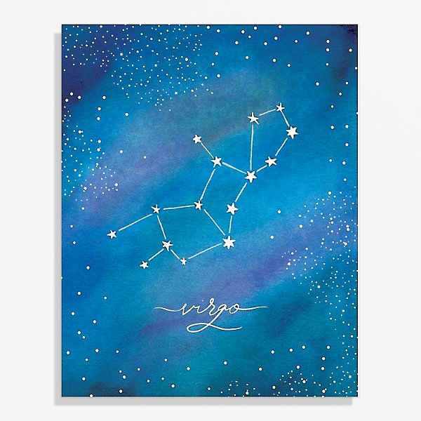 Constellation Virgo Medium Art Print Paper Source