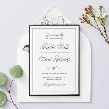 header wedding invitation sayings