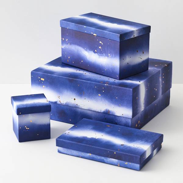 Shibori Speckle Gift Boxes.