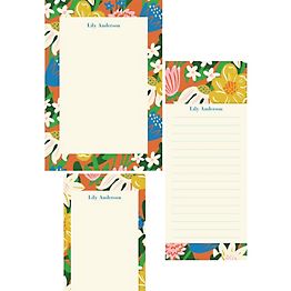 Mens Personalized Note Pads, Custom Writing Paper Stationery for Men  Customized Monogrammed Notepad, Note Pads With Name, Modern Notes MNP06 