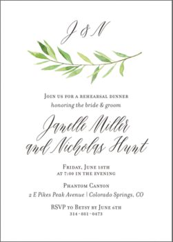 rehearsal dinner invitations