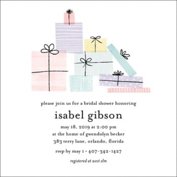 Shower Gifts Bridal Shower Invitation | Paper Source