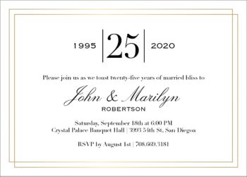 Free, Custom Printable 50th Anniversary Invitation