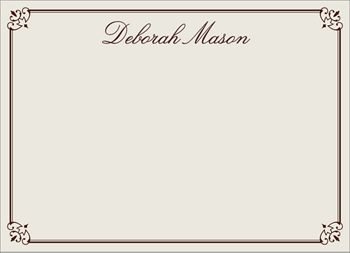 Fancy Border Stationery | Paper Source